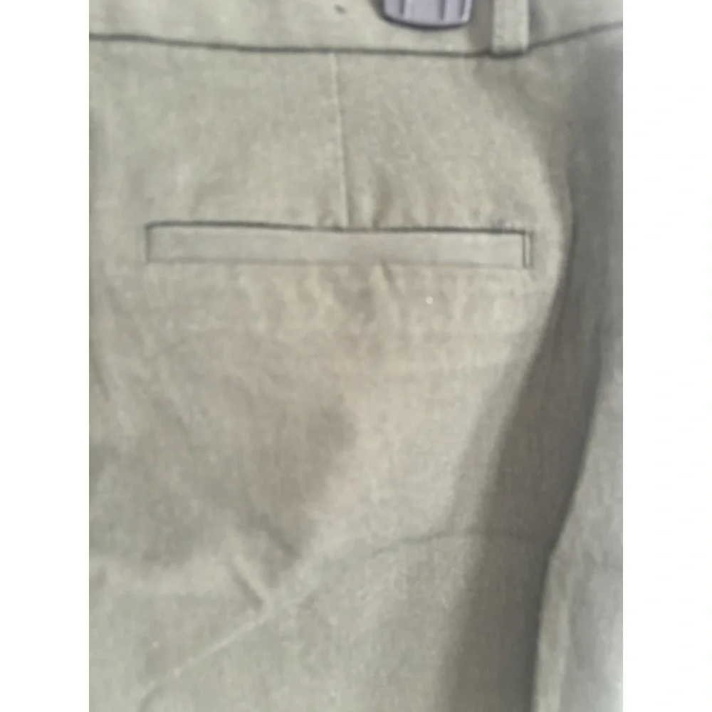 Banana Republic Sloan Pants Women's Sz‎ 6  Curvy Fit Green Stretch